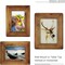 Picture Frame 5x7 Inch,Rustic Wood Photo Frames with Real Glass
